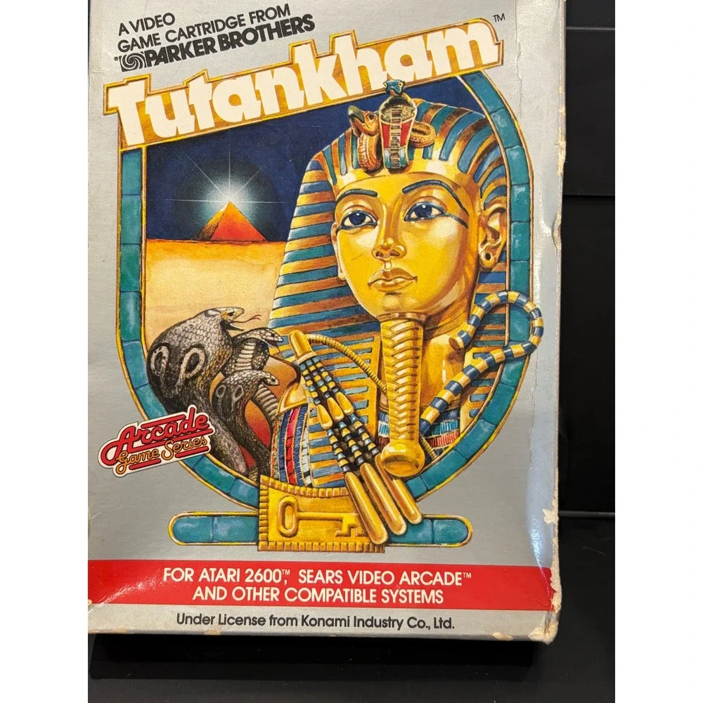 Tutankham Atari 2600 Parker Brothers 1983 CIB Game Box Manual Konami 5340